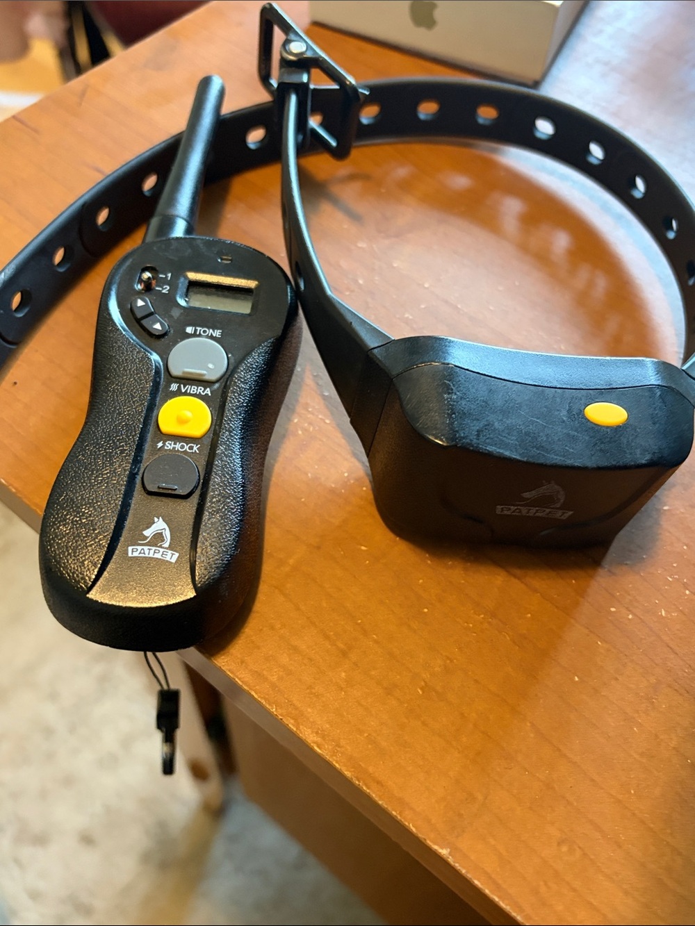 Black Remote Training Collar with Receiver - Black